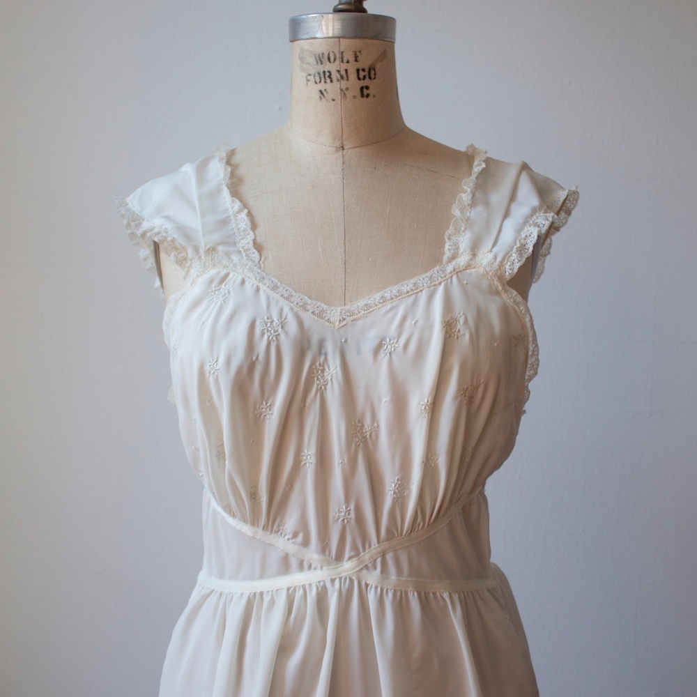 Vintage 1970s does 30s Slip Dress